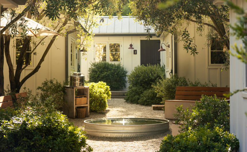 Cottages at The Ranch Malibu for massages and holistic treatments.