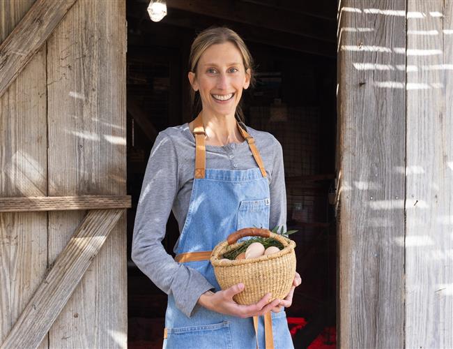 Executive Chef and Master Gardener in uniform