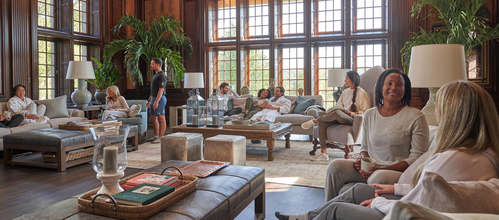living room / lobby interior